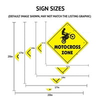 Подписване X-17-Pingpong in. Pingpong Zone Xing Crossing Sign