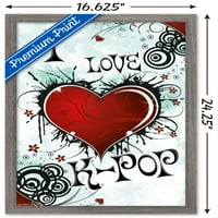 Love K-Pop Wall Poster, 14.725 22.375