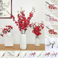 Симулирана зима -сладка цвете китайски стил сватбена декорация Цветна аранжировка