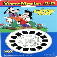 Гуф войска - Класически Viewmaster на Disney - 3Reel Set On Card