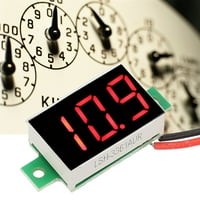 Точен светодиоден волтметър, мини цифров волтметър, ясен за измерване на промишлеността на напрежението