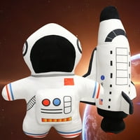 Sijiali Plush Doll Сладка форма Колективна вградена PP памучен космически космически астронавт пълнена кукла играчка рожден ден подарък