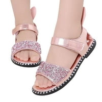 Ketyyh-chn бебешки сандали за момичета плоски сандали момичета сандали отворени меки дънни обувки размер 34