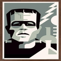Франкенщайн - Графичен плакат за стена, 22.375 34 рамки