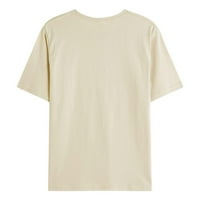 Тениска мъжки ежедневни обло деколте 3г печатни блуза блуза С къс ръкав блуза тениска