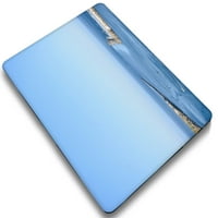 Капак на калъфа с твърда обвивка Kaishek Само съвместим MacBook Pro S A1707 A + Черен капак на клавиатурата, QLXL0470