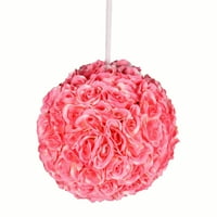Vickerman 12 изкуствена розова розова топка