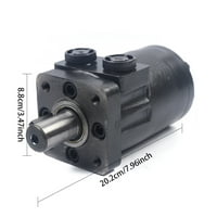 Anqidi траен хидравличен мотор за char-lynn 101-1003- Eaton 101- Bolt Flange Black