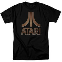 Atari - Класическа емблема на дърво - риза с къс ръкав - средна