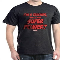 Cafepress - Spider Man Учител тъмна тениска - памучна тениска