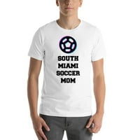 Три икона Южна Маями Футбол Мама с къс ръкав тениска с неопределени подаръци