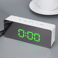 LED цифров будилник Snooze алармен часовник с огледало