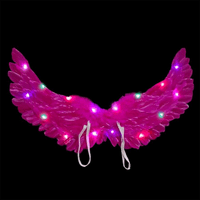 Youweixiong Фея крила за момичета ангелско крило Хелоуин се облича за косплей парти с пола корона Fairy Wand Set