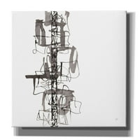 Epic Graffiti 'Rope Ladder II' от Chris Paschke, Giclee Canvas Wall Art, 26 x26