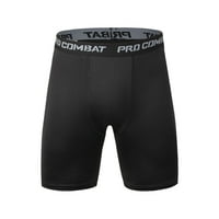 Мъжки компресионни къси панталони Основен слой британски панталон Термичен фитнес течащ йога M0Z7