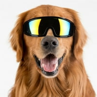 Със супер големи лещи анти UV защита куче анти UV очила, чаши за домашни любимци, домашни любимци за кучета черно