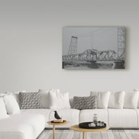 Изобразително изкуство 'мост Ливингстън Авеню' платно изкуство от Иън Торнкуист