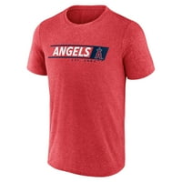 Мъжки фанатици маркови Хедър ред Лос Анджелис ангели силови Суат тениска
