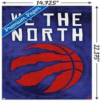 Торонто Раптърс-ние северната стена плакат, 14.725 22.375