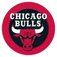 Чикаго Булс НБА хром двоен пръстен неонов часовник