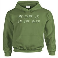 Кейп е в измиването - пуловер качулка, военни, средни