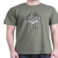 Cafepress - Claddagh Cross Light тениска - памучна тениска