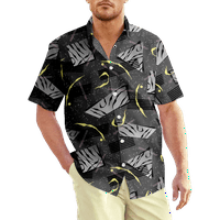 Мъжка риза 80-те 90-те хавайска риза отличителен практичен атрактивен дизайн Смешни тоалети за възрастни за подарък на приятели