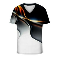 3Д ризи с дигитален принт за мъже ежедневни готини забавни графични Шорти ръкави тениска лятна Спортна тренировка Топ Блузи м-5ХЛ