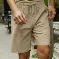 Небрежни панталони формират мъжки летни ежедневни солидни къси панталони къси панталони панталони джоб