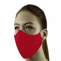 Комплект маски за лице Тройни слоеве памук, който може да се използва за многократна употреба с джоб за филтър. Unisex