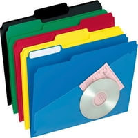 Pendaflex, PFX00515, папки с горещи джобни поли файлове, кутия, асортирани