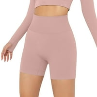 Booker Women Summer Fitness Shorts Краки за безпроблемни йога гамаши с високи еластични йога панталони