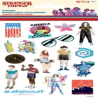 Stranger Things Standard Sticker - лист