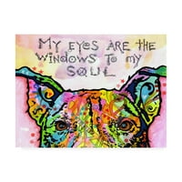 Изобразително изкуство 'прозорци към душата ми' платно изкуство от Дийн Русо
