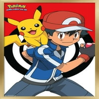 Pokémon - Ash and Pikachu Tall Poster, 14.725 22.375