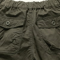 Измръзване карго панталони за мъже мъжки плюс размер памук Мулти-джобни Износоустойчиви Гащеризони Панталони