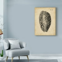 Марка изобразително изкуство 'реколта Дидро черупка ии' платно изкуство от Вижън студио