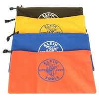 Чанта с инструменти klein tools Zipper, маслинено оранжево синьо жълто