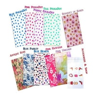Дизайнерски цветни плоски поли пощенски поща, самостоятелно запечатване на изпращащи поща, цветни дизайнерски пощенски чанти w kiss стикери за устни