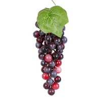 Низ изкуствени плодове грозде симулация пластмасов материал Бери декор Направи Си Сам градина балкон зелени растения Аксесоари фотография декор за дома кухня-ахат грозде