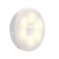 Justhard килер светлина 8LED индукция Нощна лампа сензорна лампа за гардероб чекмедже шкаф топла светлина