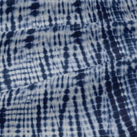 един памук Джърси син плат вратовръзка боя шевни проекти Плат щампи от двор широк-ОВК