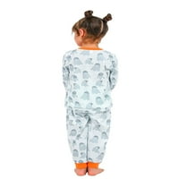 Семейна съвпадение на колекцията на пижама за зимна ваканция, призрачен отпечатан от Хелоуин и панталони Jammies Sleepwear