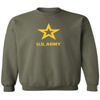 Суичър със златно мастило S. Army Star Gold