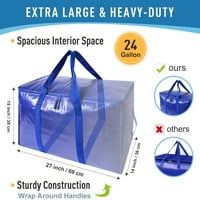 Чанта за преместване на къща с голям капацитет за съхранение на торбичка за съхранение на юрган Организатор