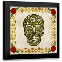 Popp, Grace Black Modern Famed Museum Art Print, озаглавен - Day of the Dead II