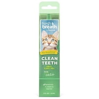 Tropiclean Fresh Breath No Bshing Clean Deeth Dental & Oral Care Gel за котки, 2oz