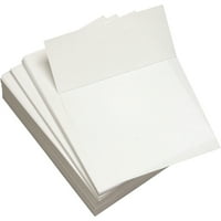 Domtar, DMR851032, Микроперфорирани персонализирани листове за рязане, картонена опаковка, бяло