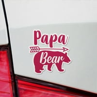 Angdest Club Decal Stickers на Papa Bear Premium Indoor за лаптоп телефон AC