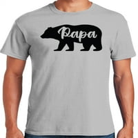 Графика американски Ден на бащата татко мечка риза за татко Мъжка тениска